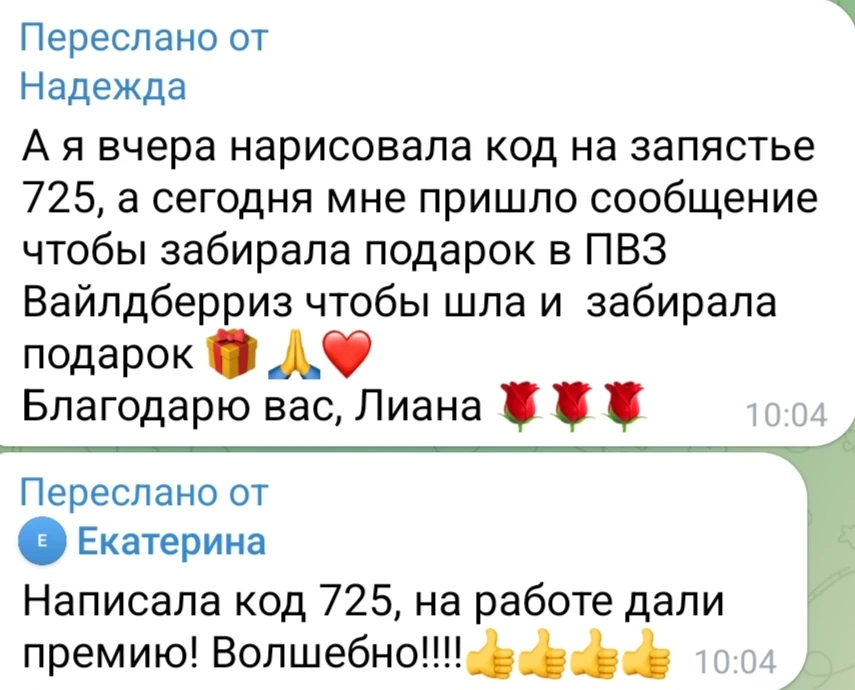 Изображение из сообщения канала