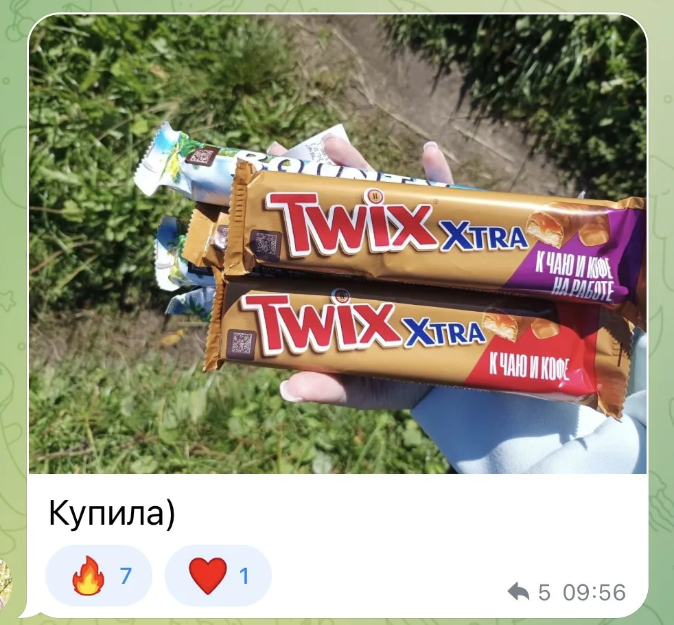 Изображение из сообщения канала