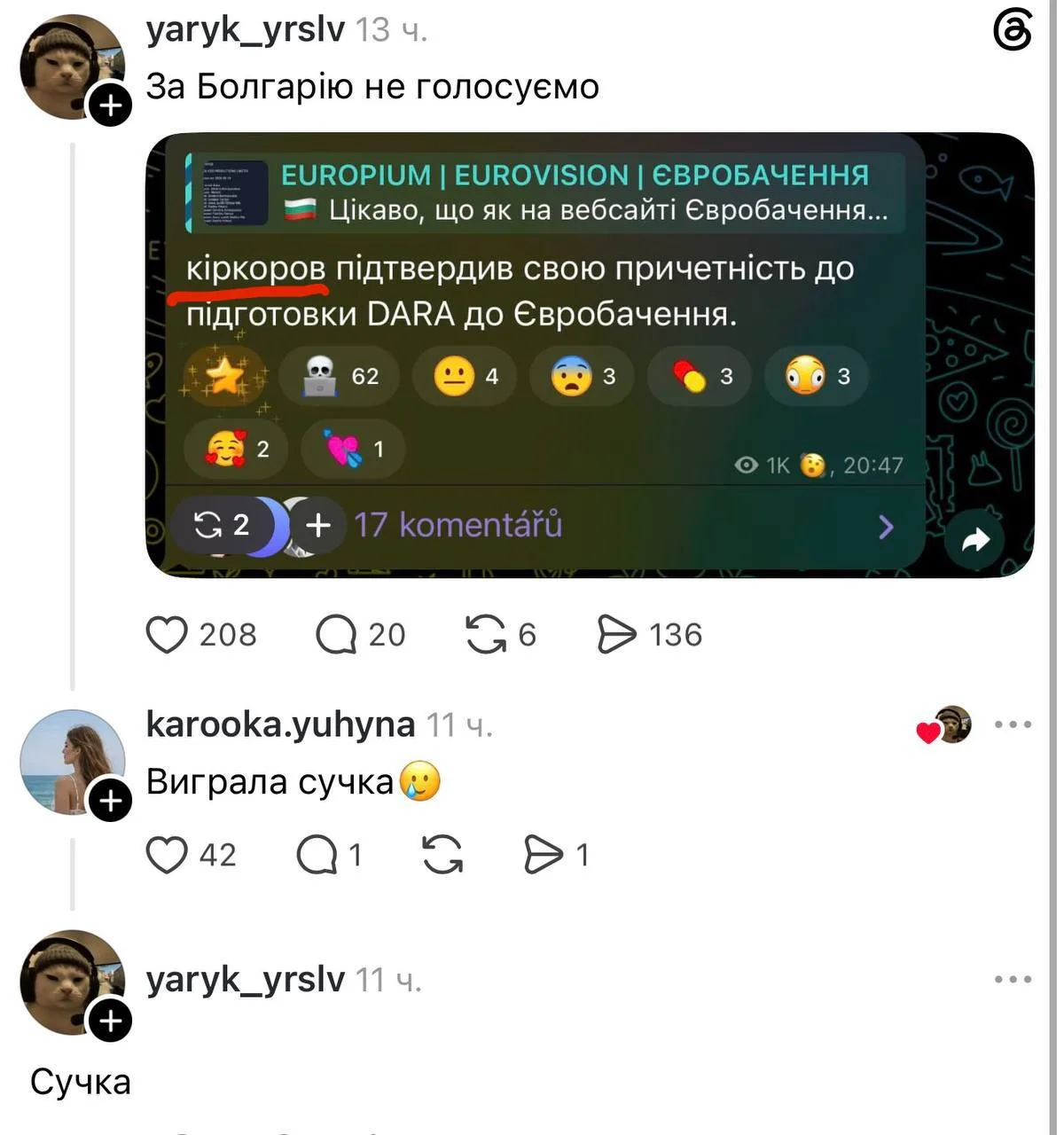 Изображение из сообщения канала