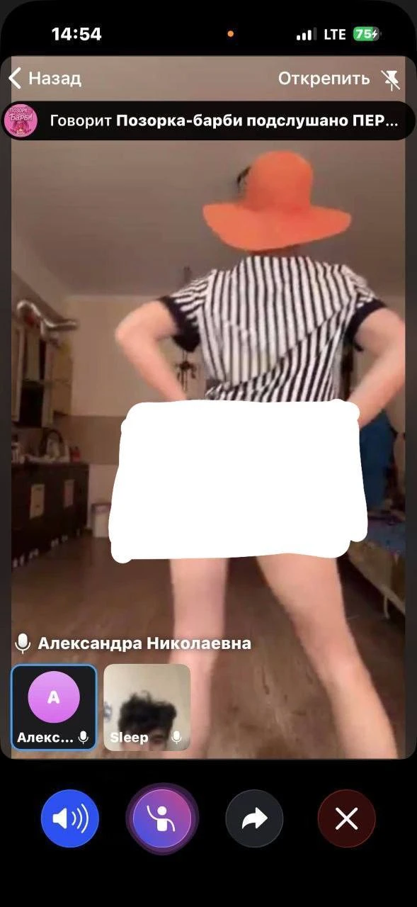Изображение из сообщения канала