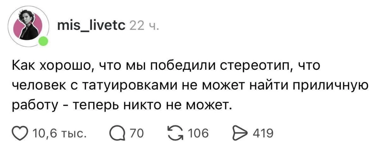 Изображение из сообщения канала