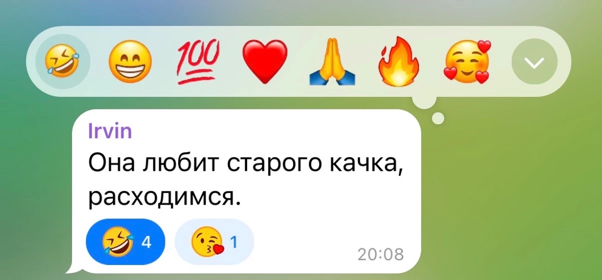 Изображение из сообщения канала