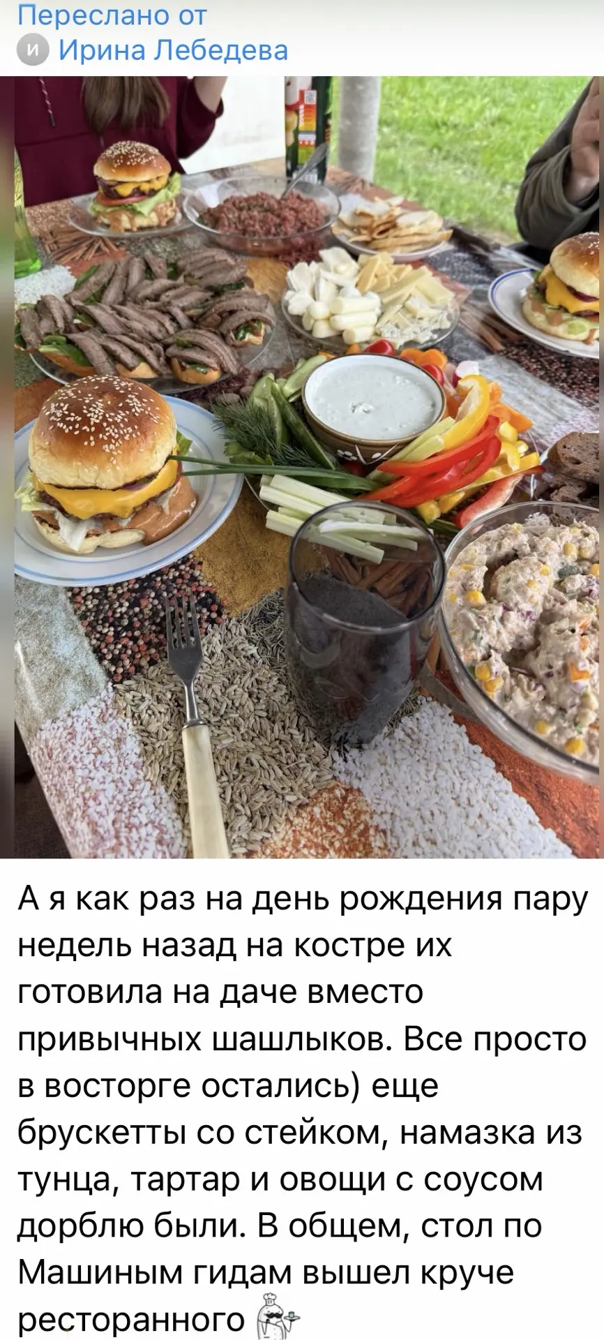 Изображение из сообщения канала
