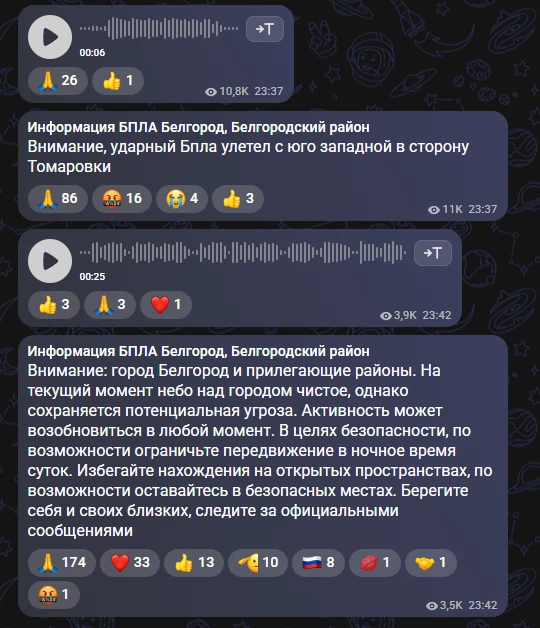 Изображение из сообщения канала