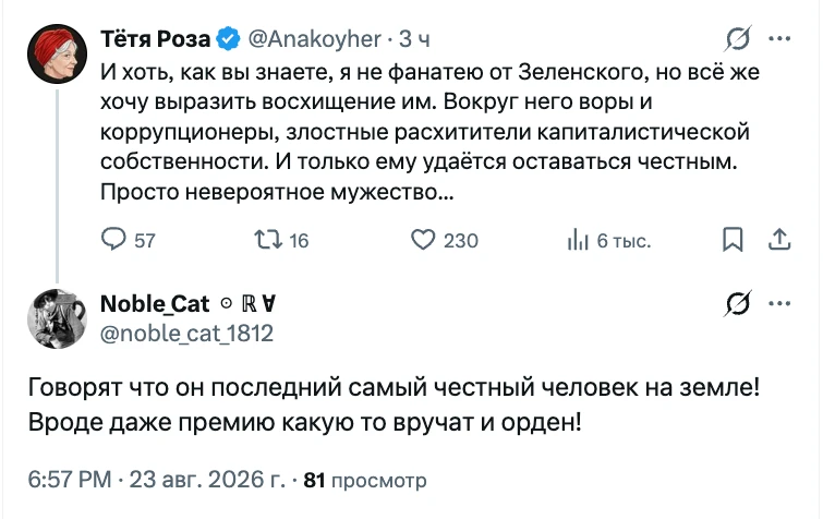 Изображение из сообщения канала