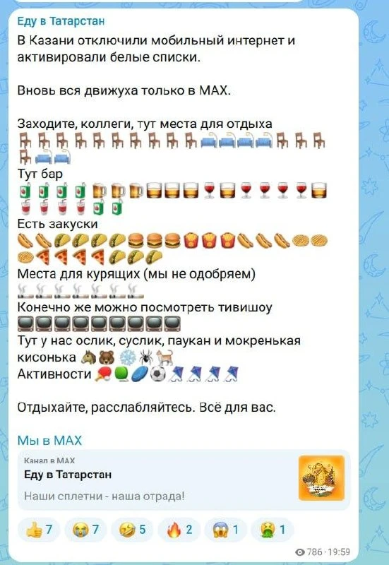 Изображение из сообщения канала