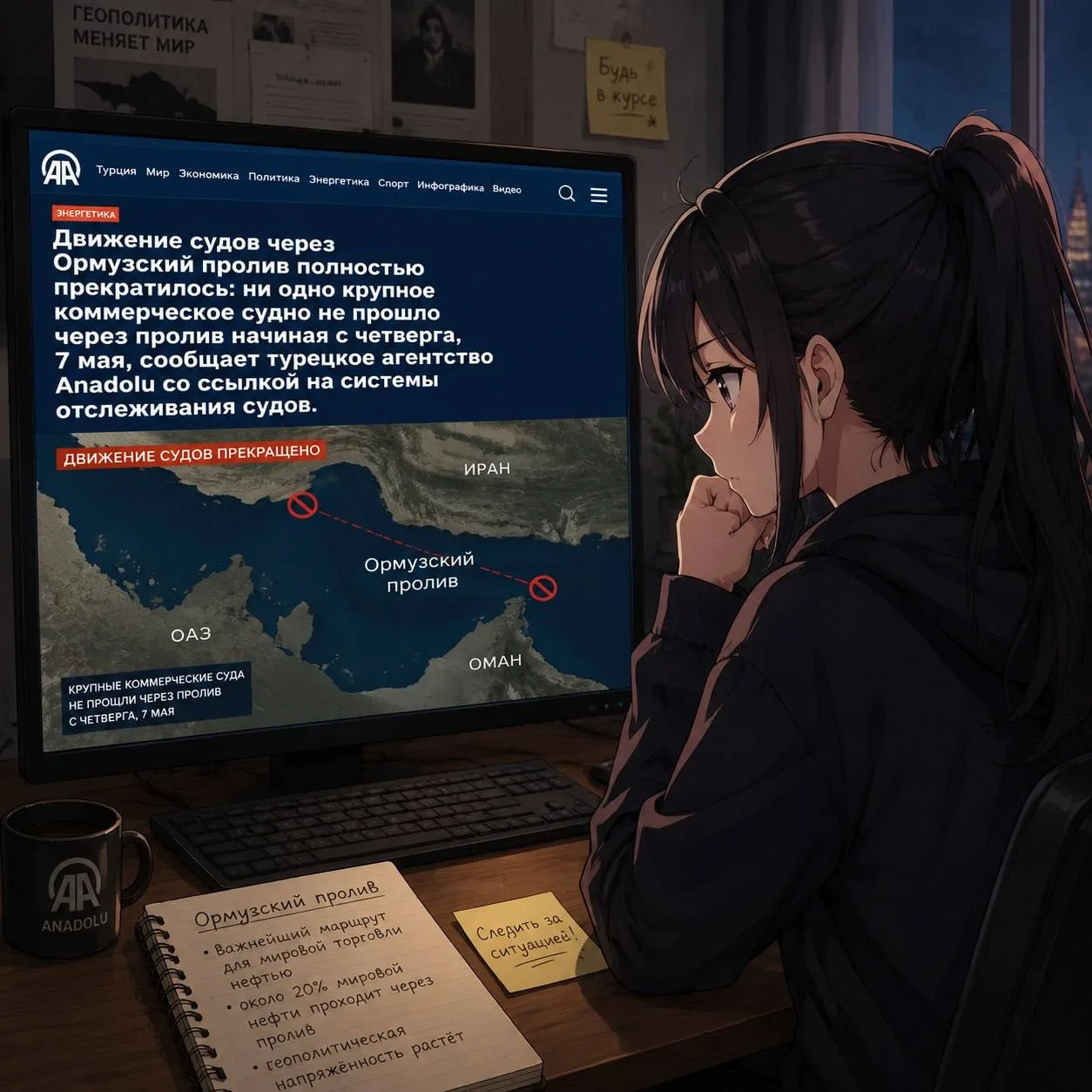 Изображение из сообщения канала