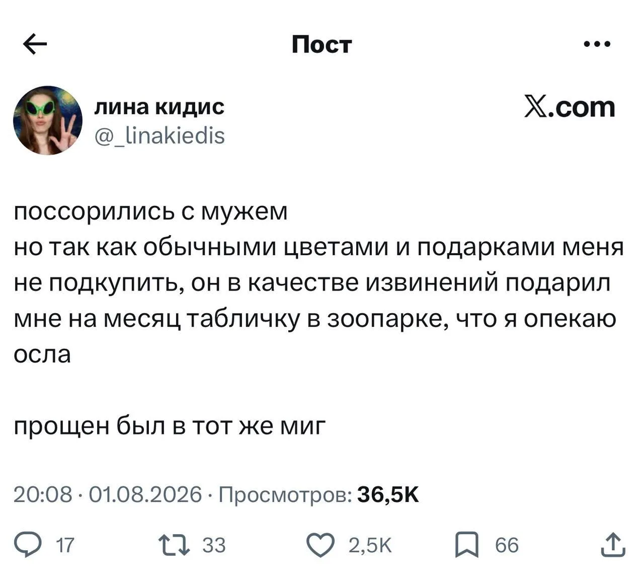 Изображение из сообщения канала
