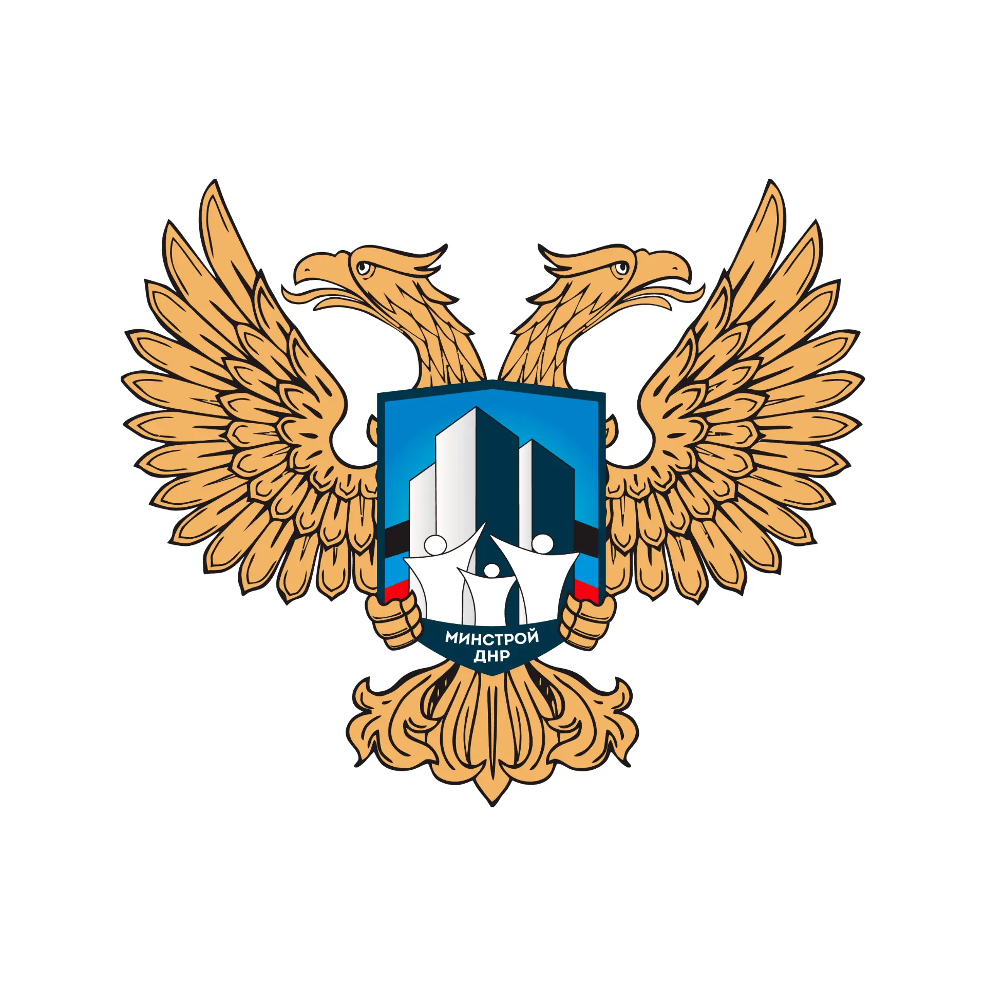 Логотип канала Минстрой ДНР