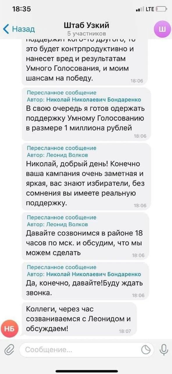 Изображение из сообщения канала
