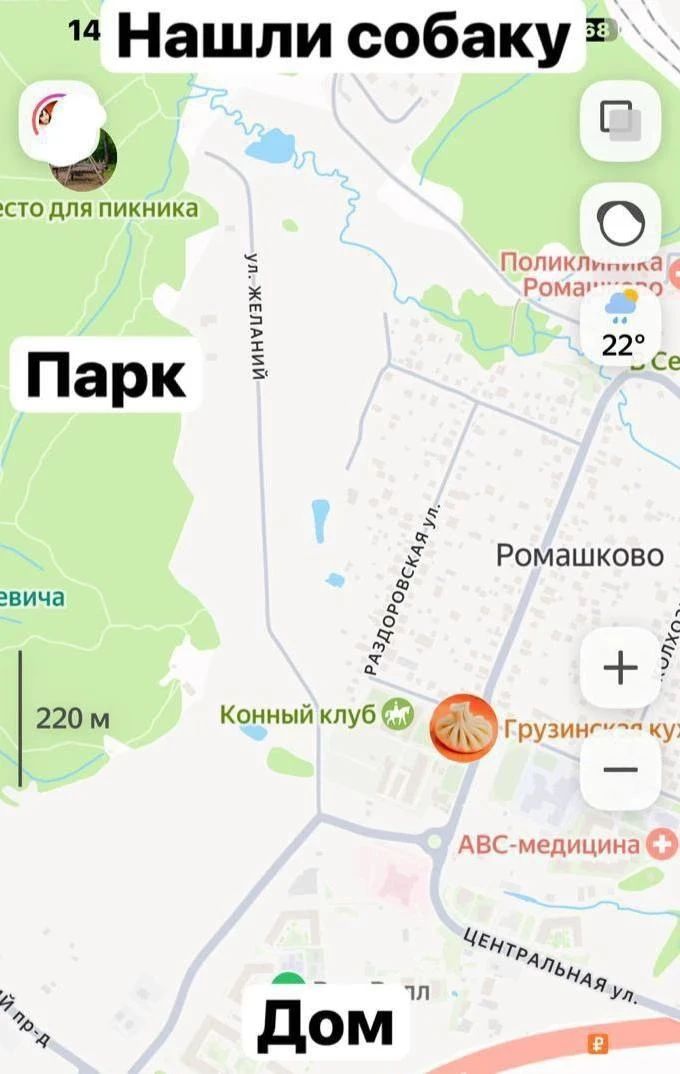 Изображение из сообщения канала