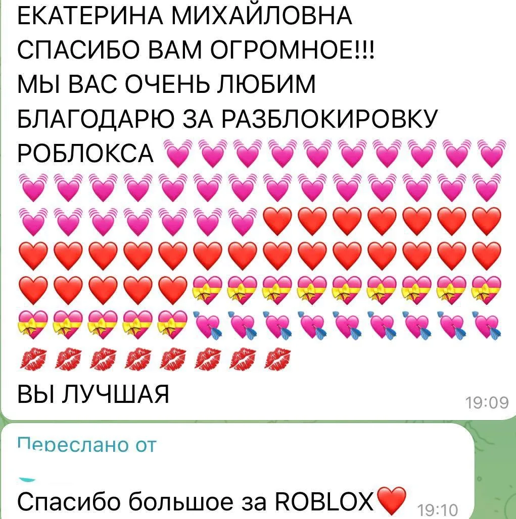 Изображение из сообщения канала