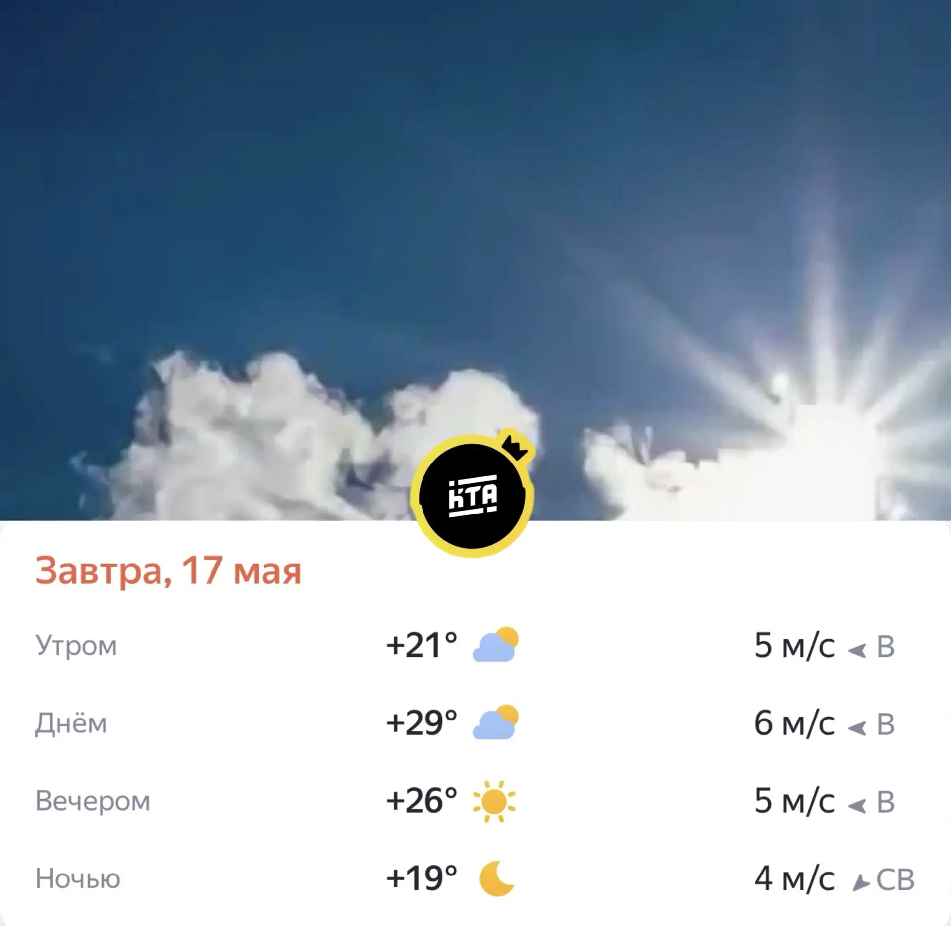 Изображение из сообщения канала