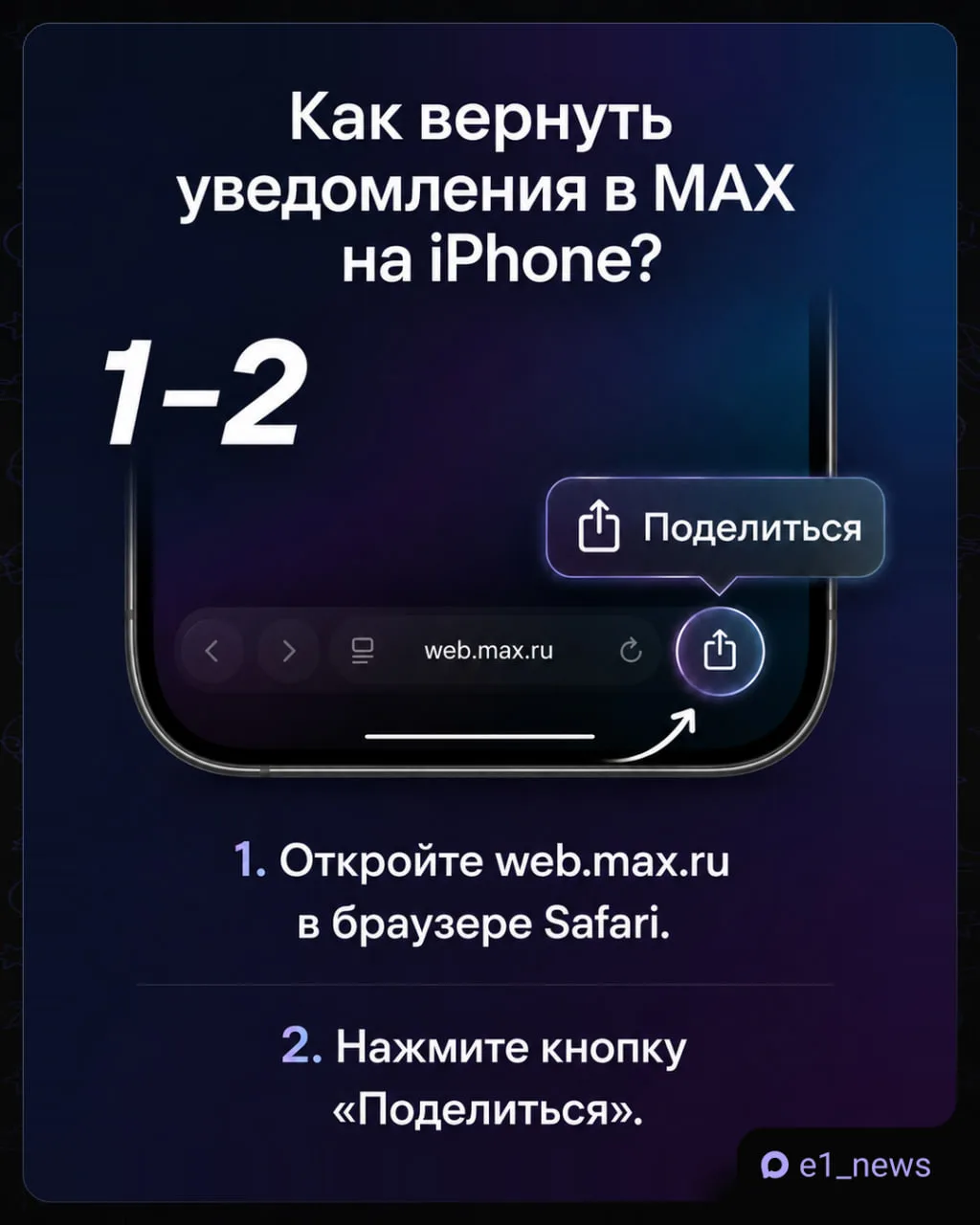 Изображение из сообщения канала