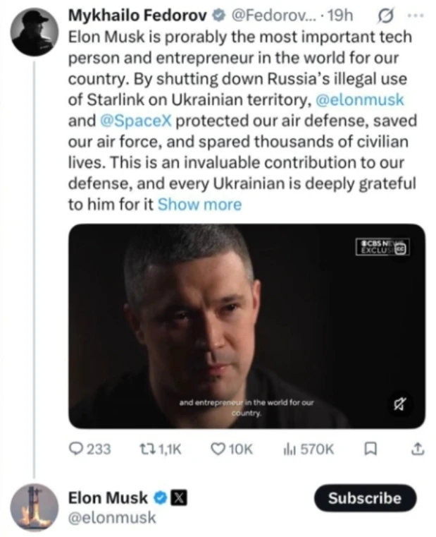 Изображение из сообщения канала