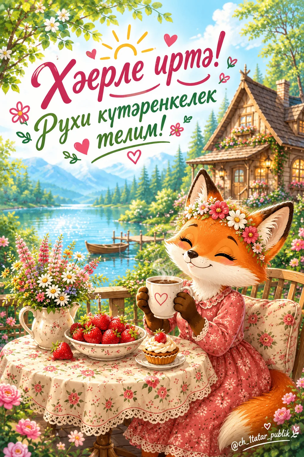 Изображение из сообщения канала