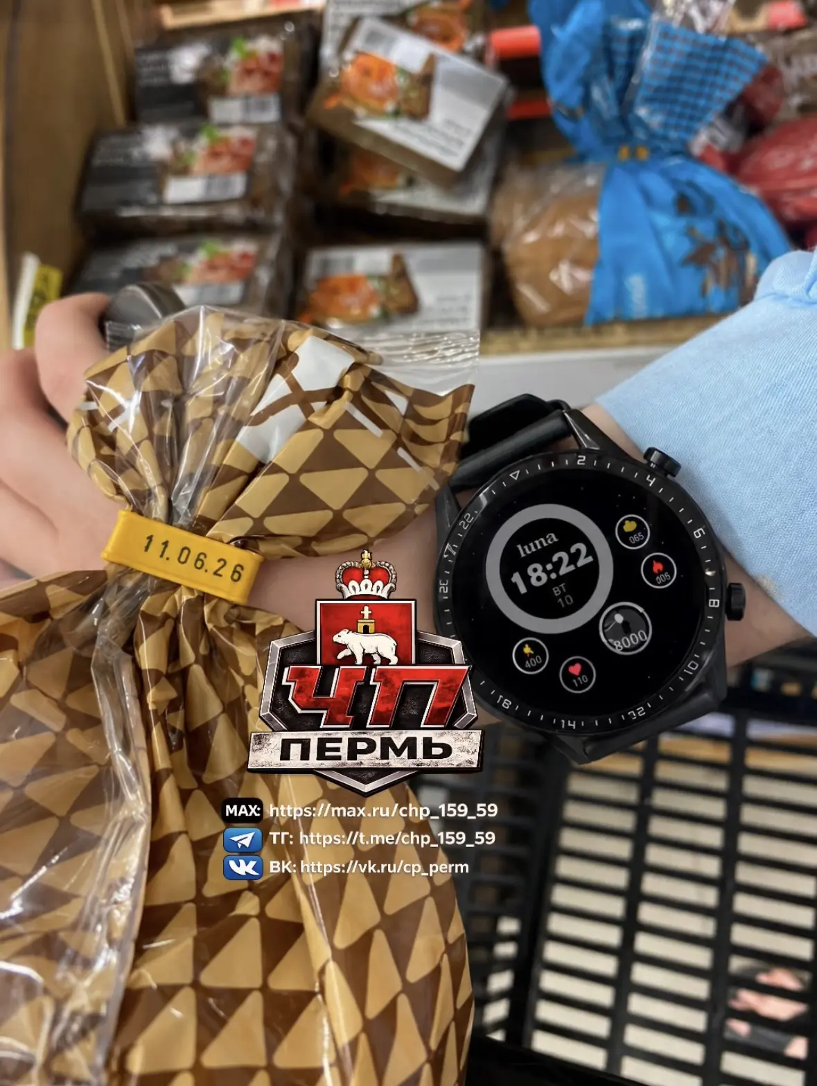Изображение из сообщения канала
