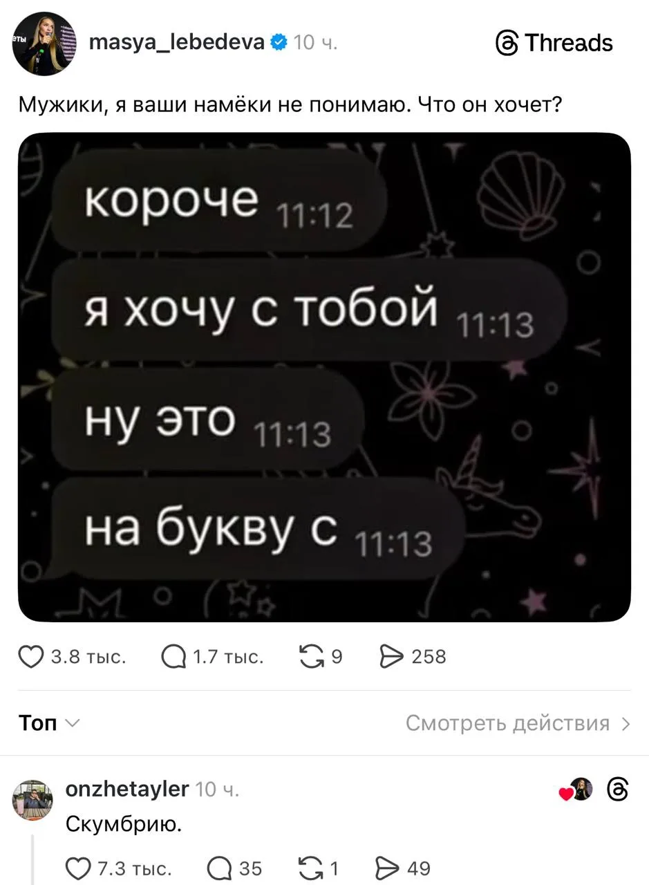 Изображение из сообщения канала