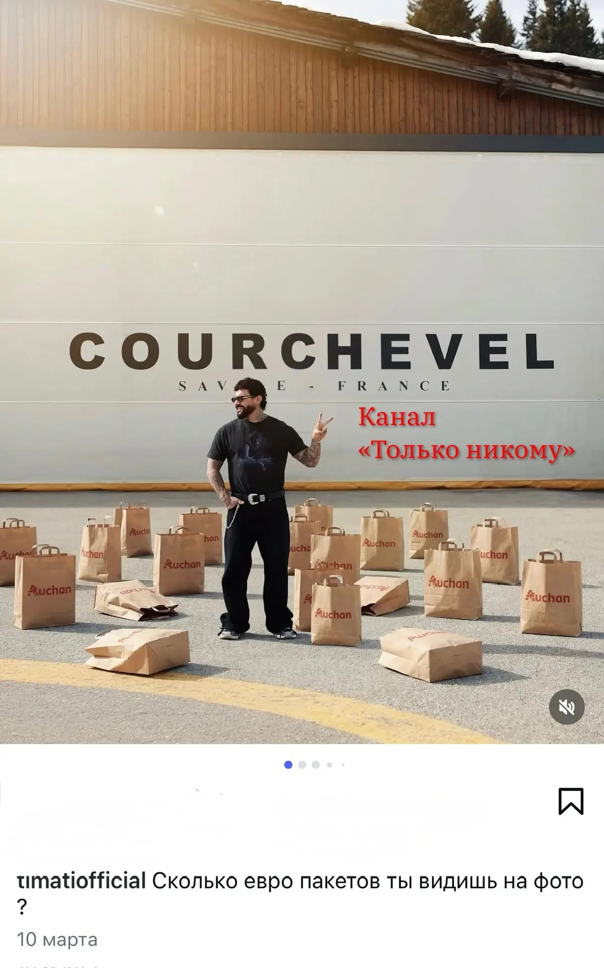 Изображение из сообщения канала