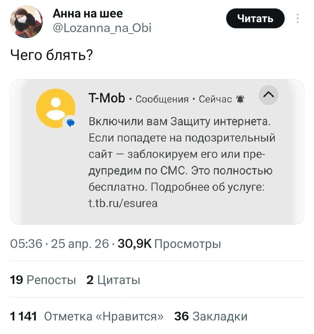 Изображение из сообщения канала