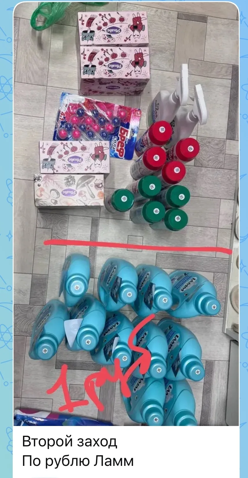 Изображение из сообщения канала