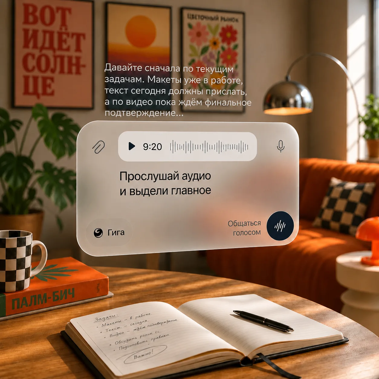 Изображение из сообщения канала