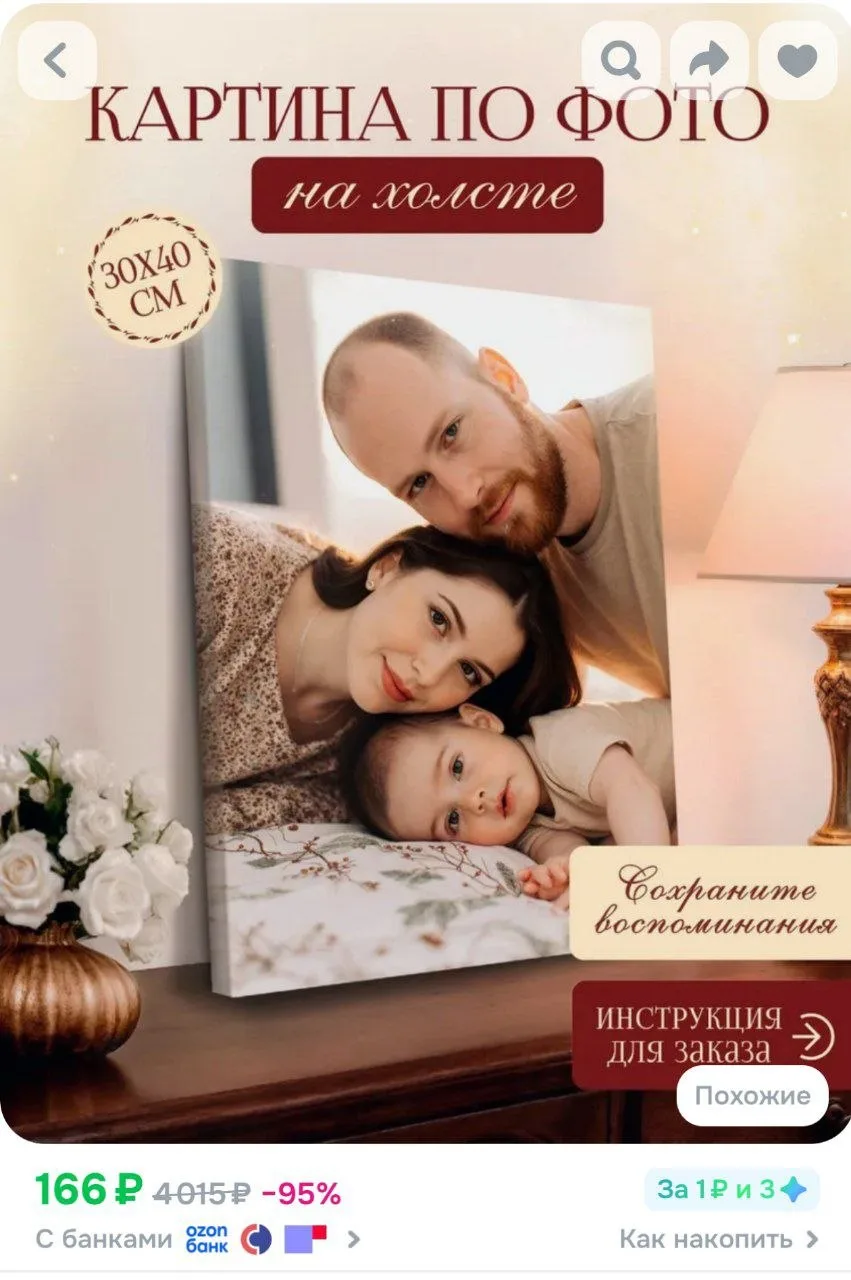 Изображение из сообщения канала