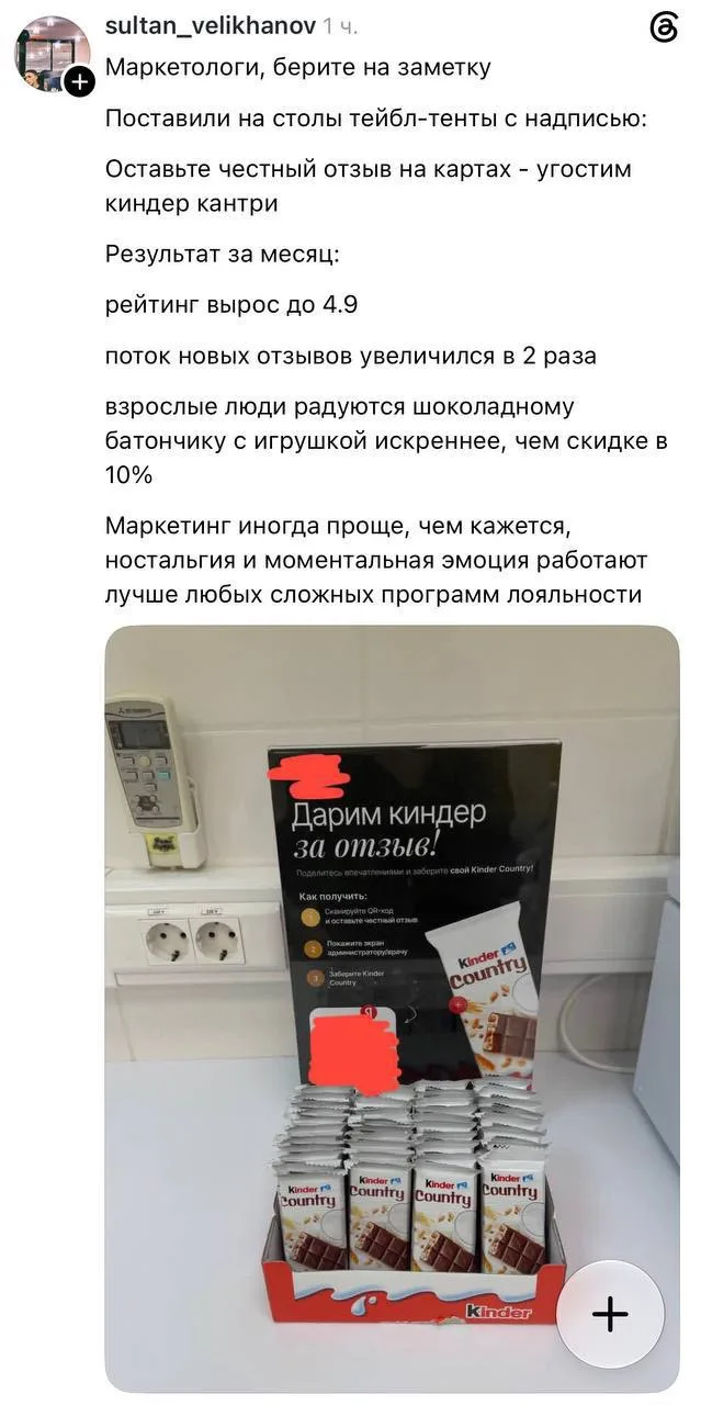 Изображение из сообщения канала