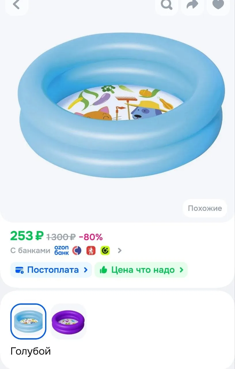 Изображение из сообщения канала