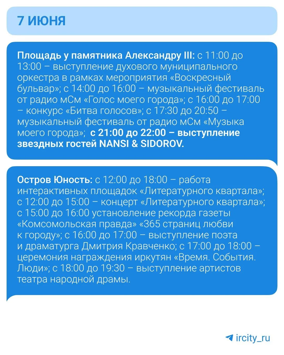 Изображение из сообщения канала