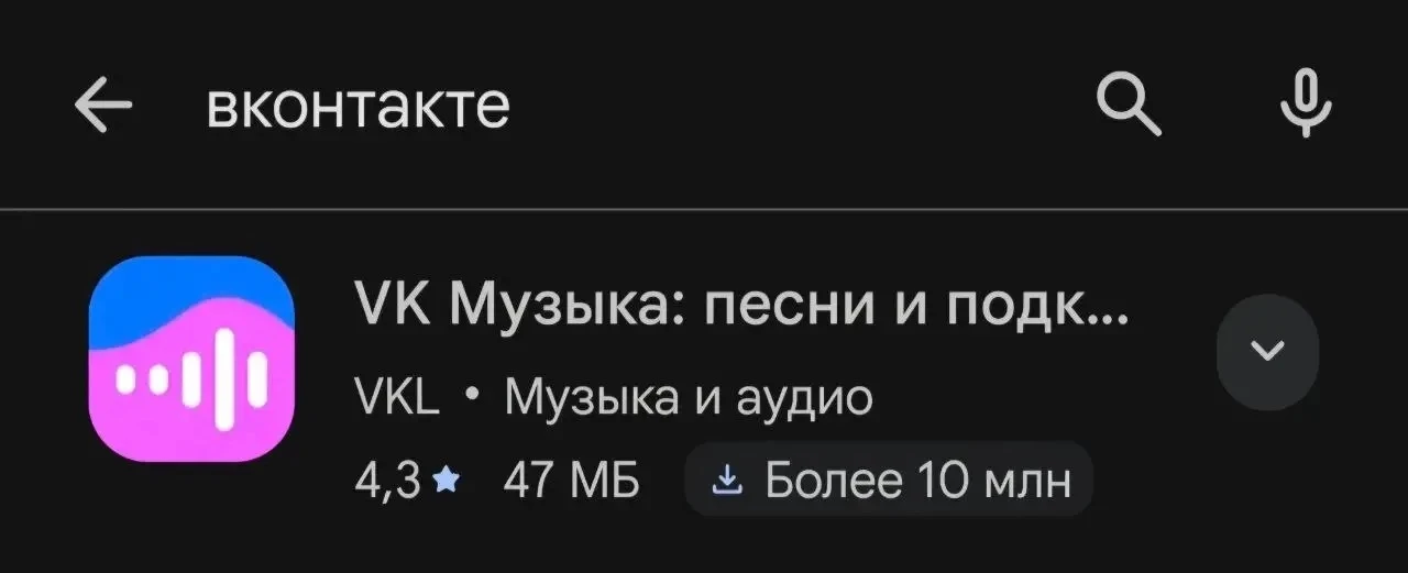Изображение из сообщения канала