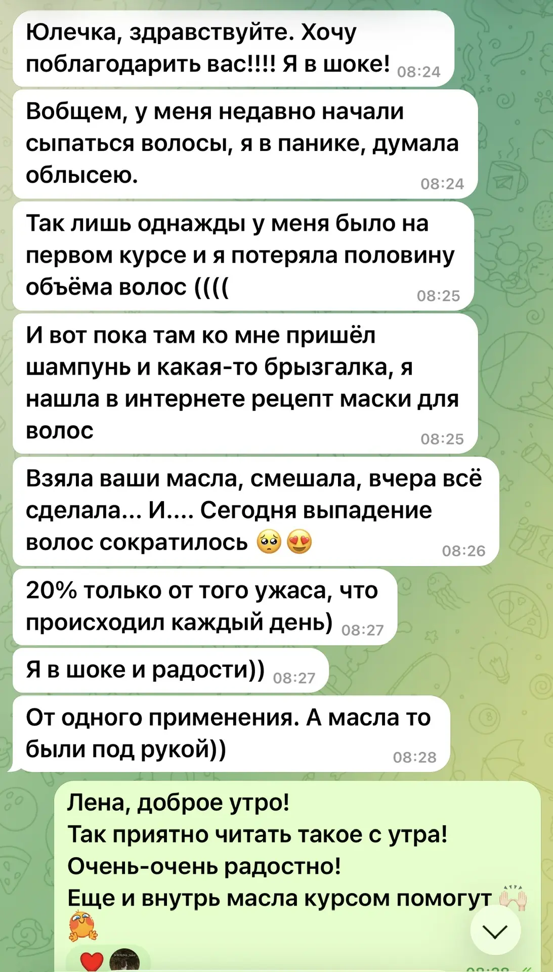 Изображение из сообщения канала