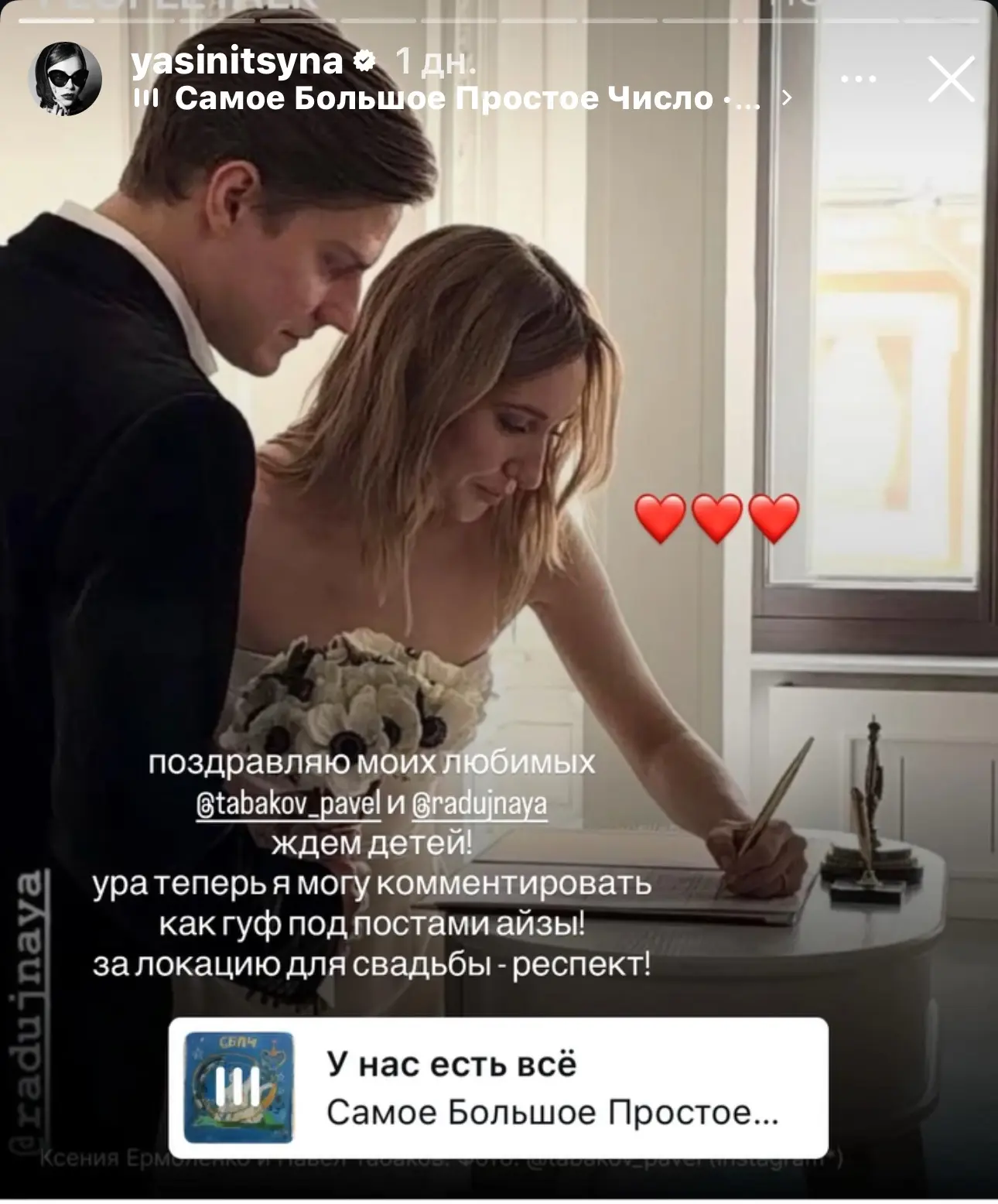 Изображение из сообщения канала