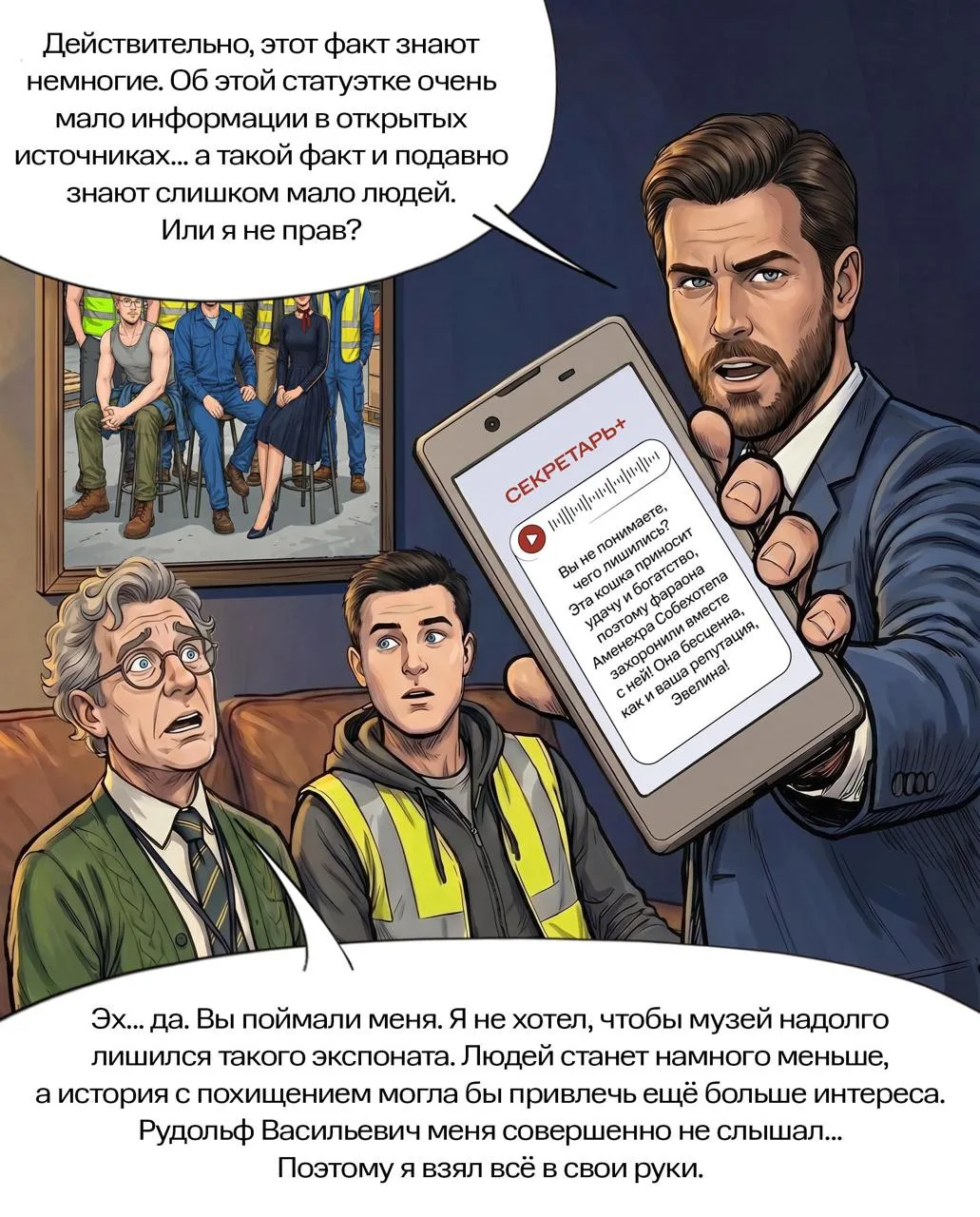 Изображение из сообщения канала