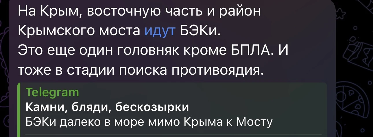 Изображение из сообщения канала
