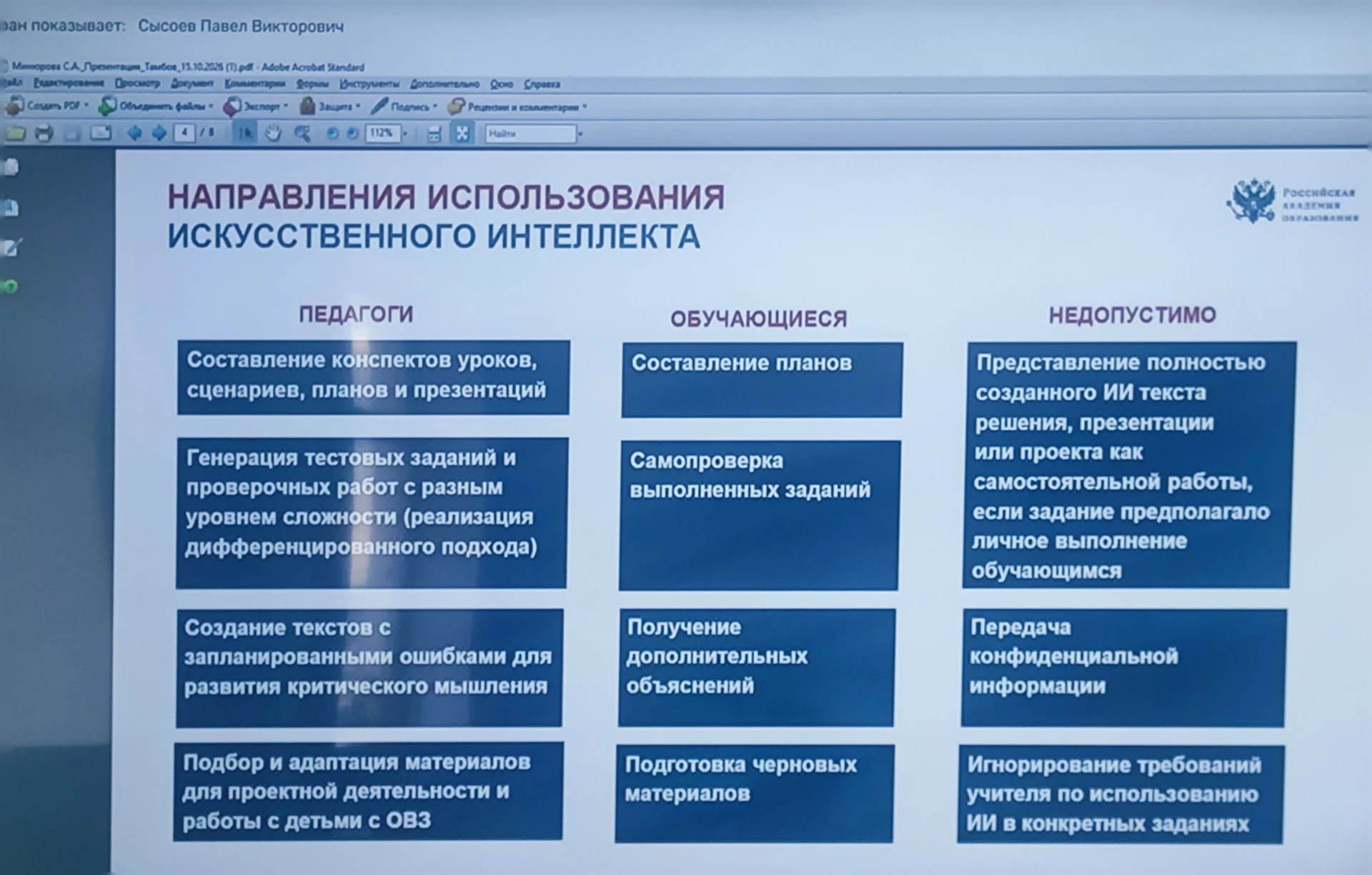 Изображение из сообщения канала
