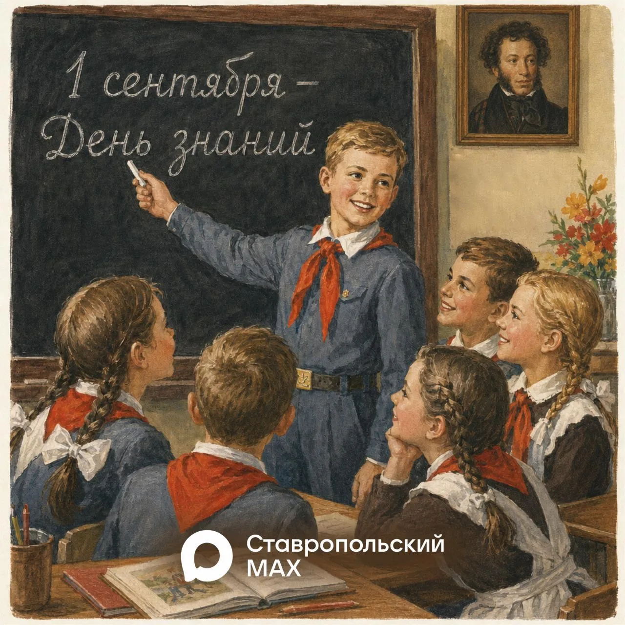 Изображение из сообщения канала