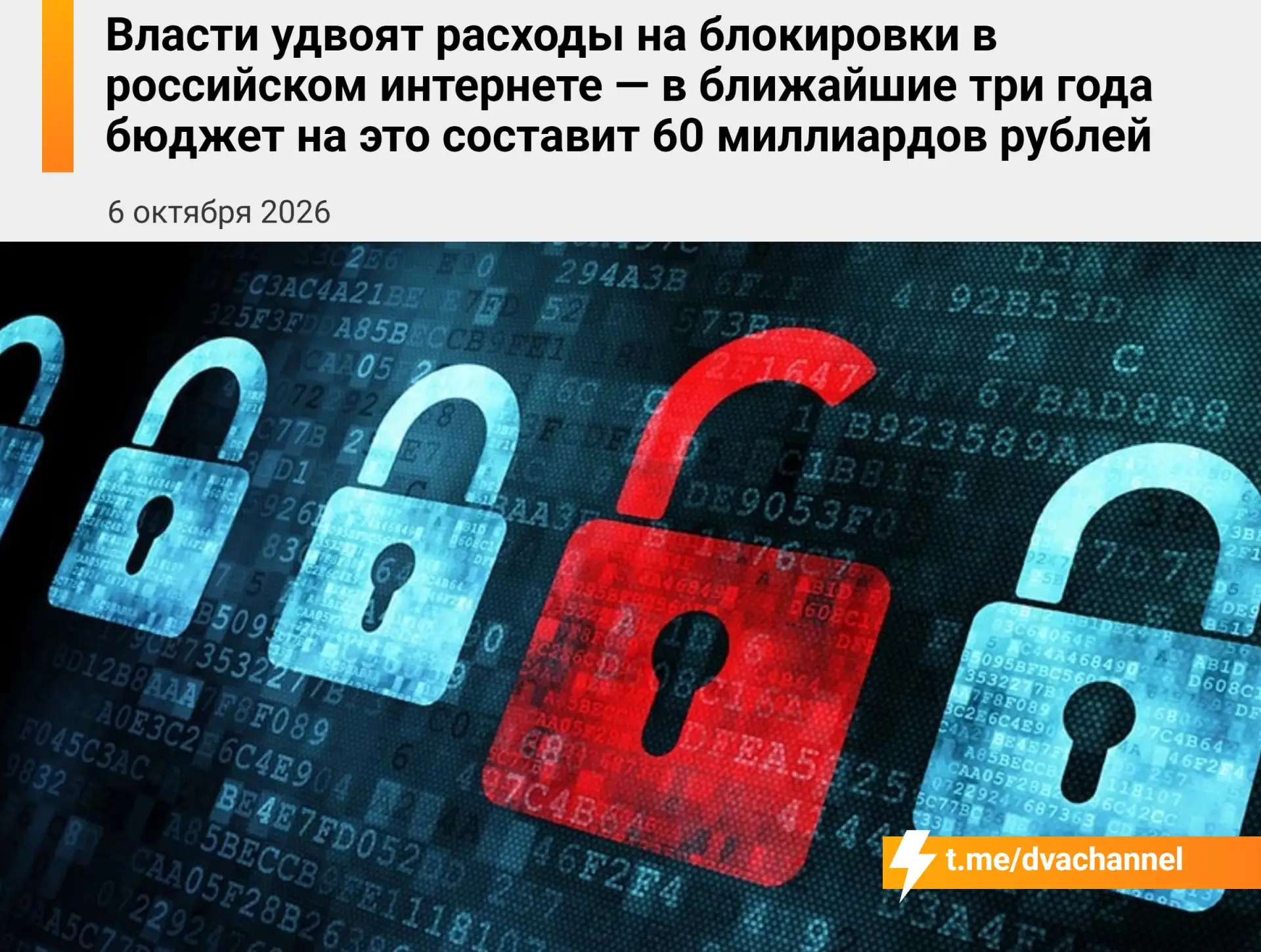 Изображение из сообщения канала