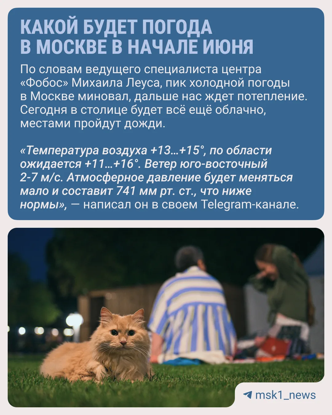 Изображение из сообщения канала