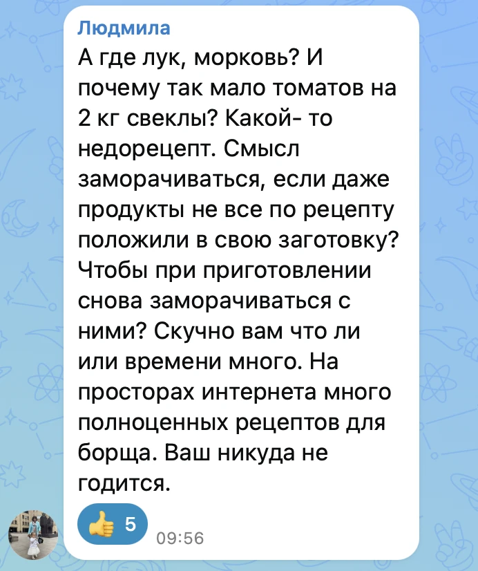 Изображение из сообщения канала