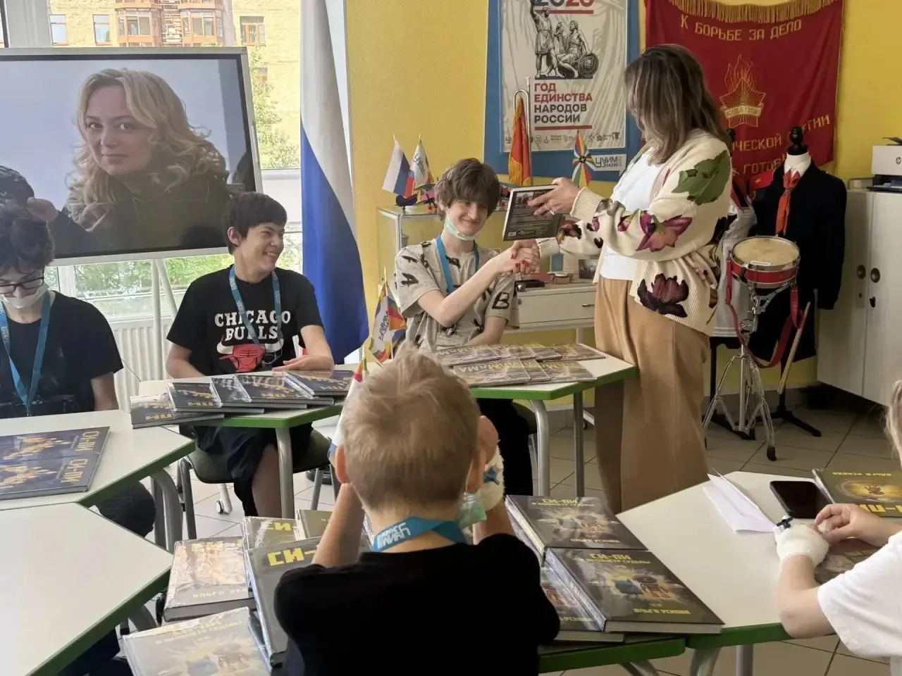 Изображение из сообщения канала
