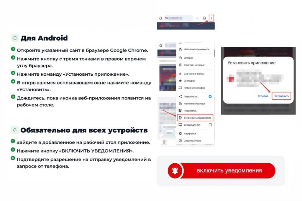 Изображение из сообщения канала