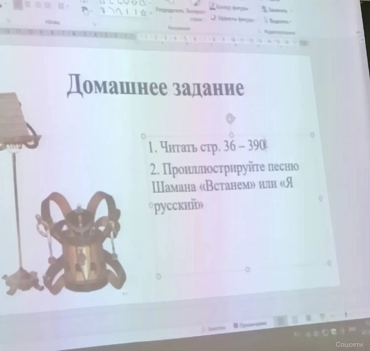 Изображение из сообщения канала