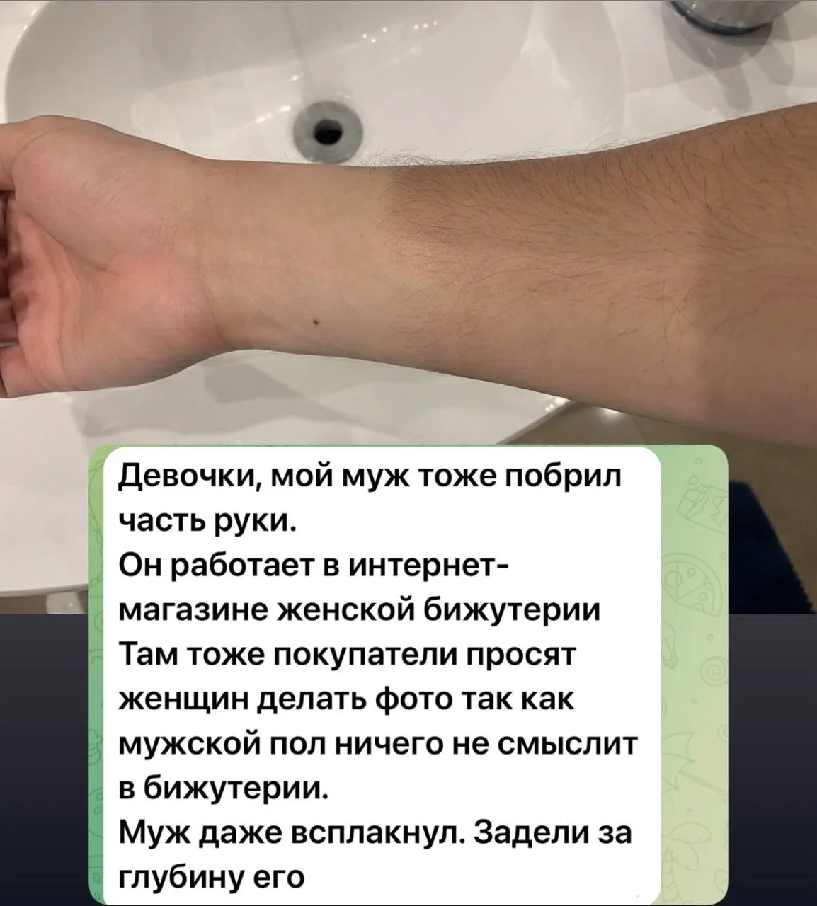 Изображение из сообщения канала