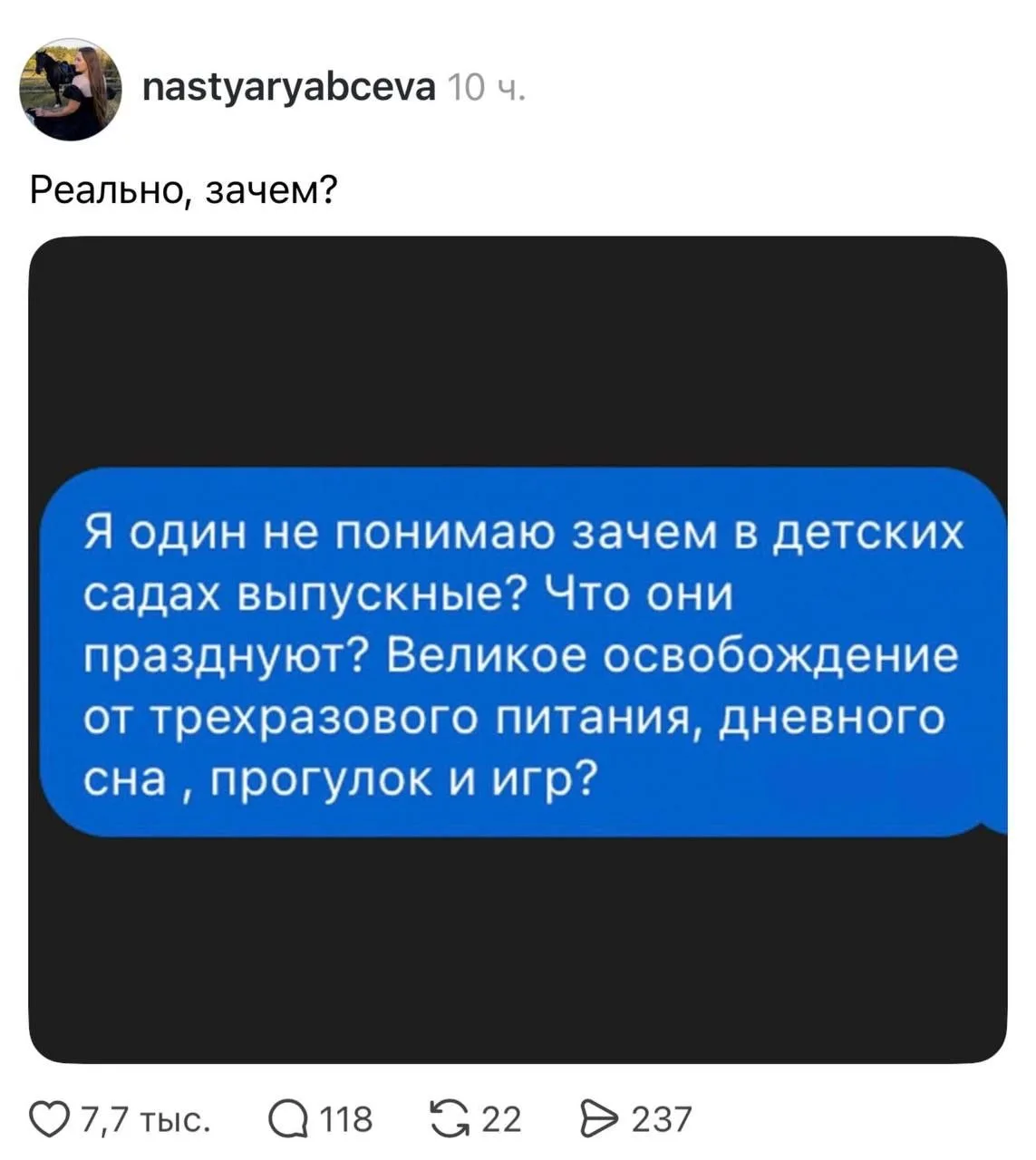 Изображение из сообщения канала