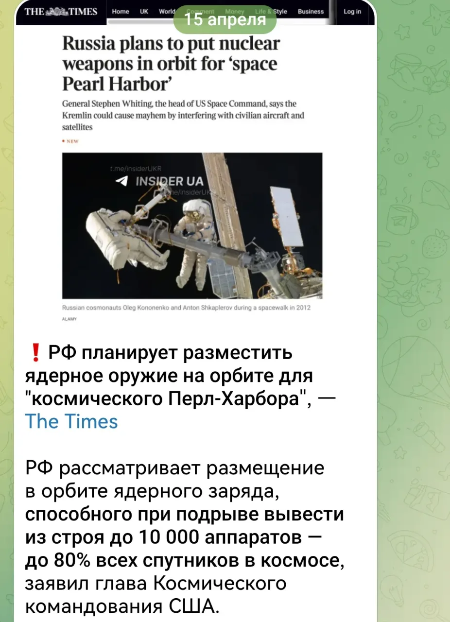 Изображение из сообщения канала