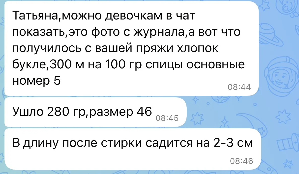 Изображение из сообщения канала