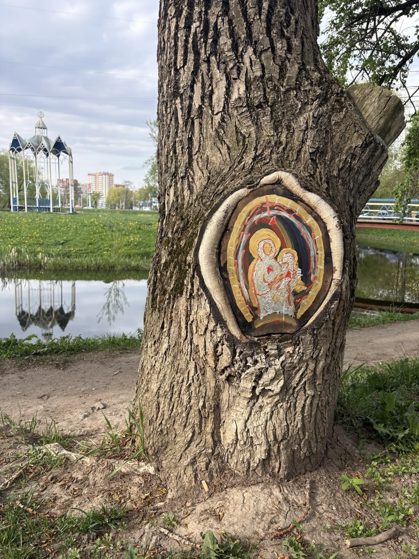 Изображение из сообщения канала