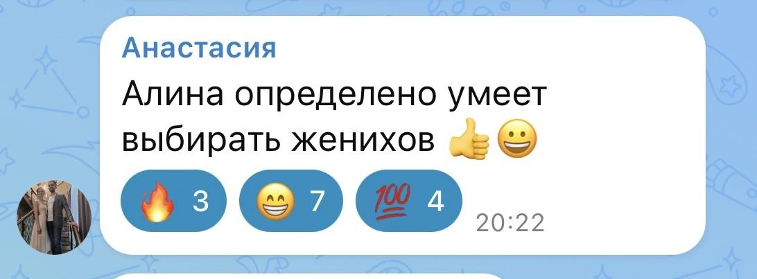 Изображение из сообщения канала