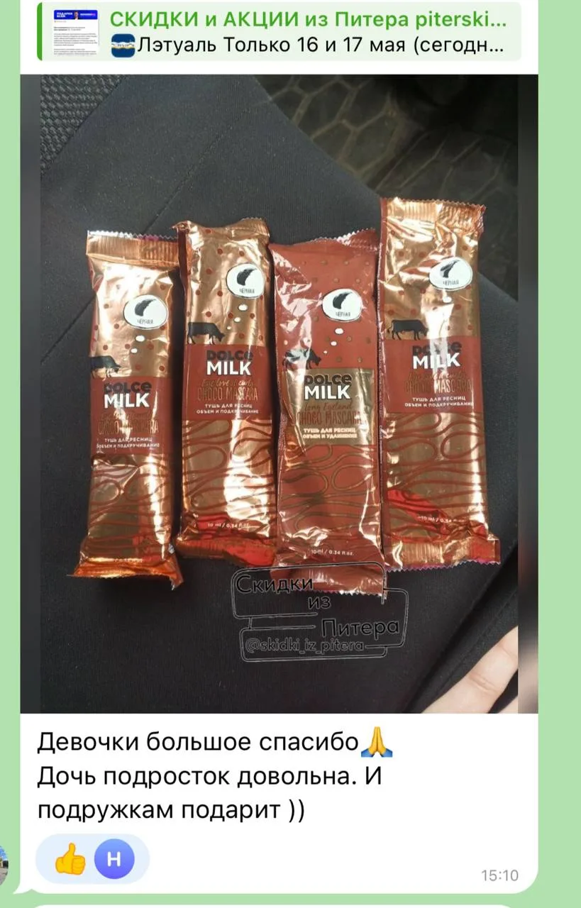 Изображение из сообщения канала